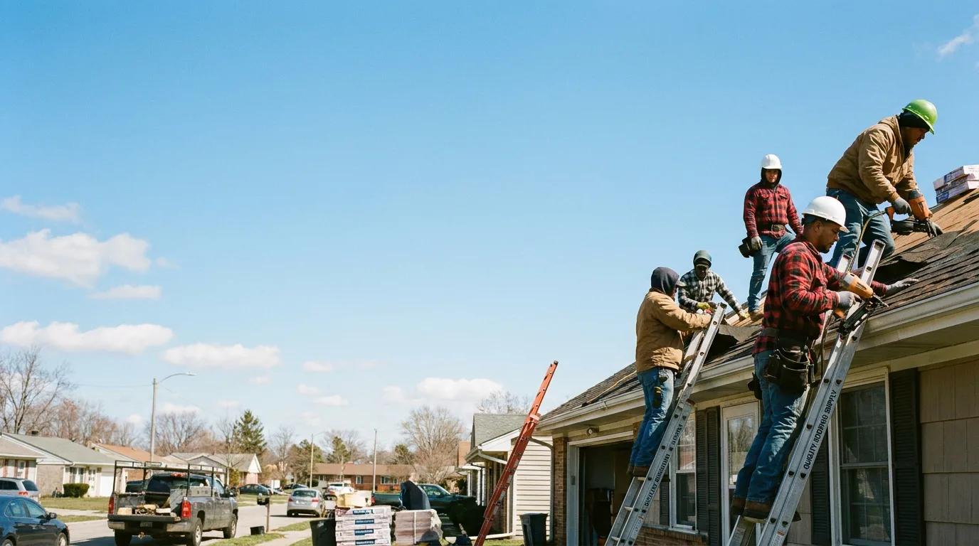 Roofing in Center Line, MI near me